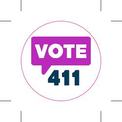 Vote411 Button