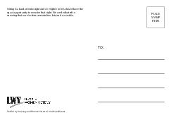 Voting Is People Power Postcard