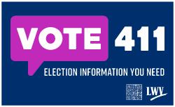 Vote 411 Yard Sign