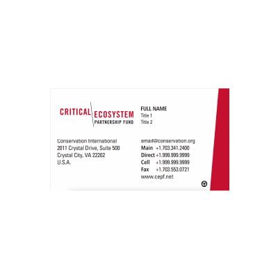 CEPF Business Card